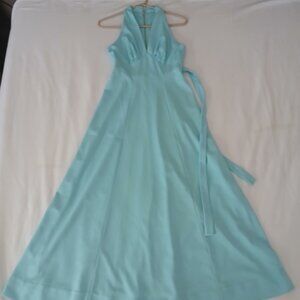 Vintage homemade baby blue dress